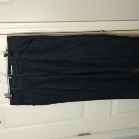 $ 𝅺LEE natural fit just below the waist dark wash blue jeans. Size 12 petite - Picture 1 of 12